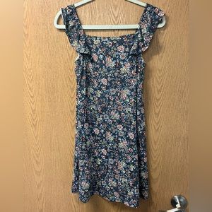 LOFT Floral Dress Size Extra Small